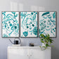 Budding Flower I - Floater Framed Canvas Set