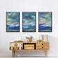 Island Dusk - Floater Framed Canvas Set