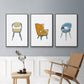 Take a Seat I - Floater Framed Canvas Set