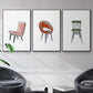 Take a Seat IV - Floater Framed Canvas Set