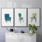 Take a Seat VI - Floater Framed Canvas Set
