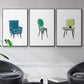 Take a Seat VI - Floater Framed Canvas Set