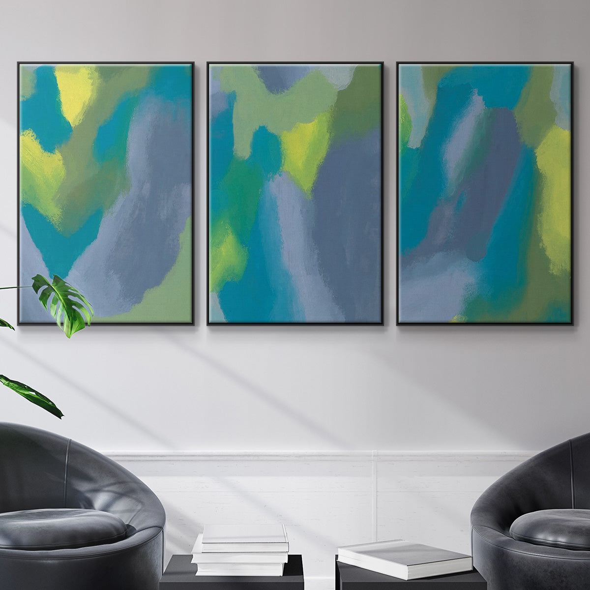 Lost in Memories I - Floater Framed Canvas Set