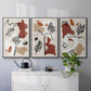 Soft Palms IV - Floater Framed Canvas Set
