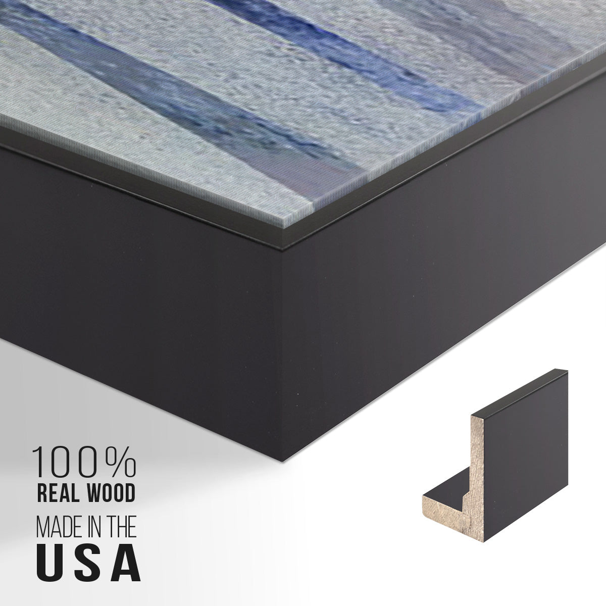 Linx I - Floater Framed Canvas Set