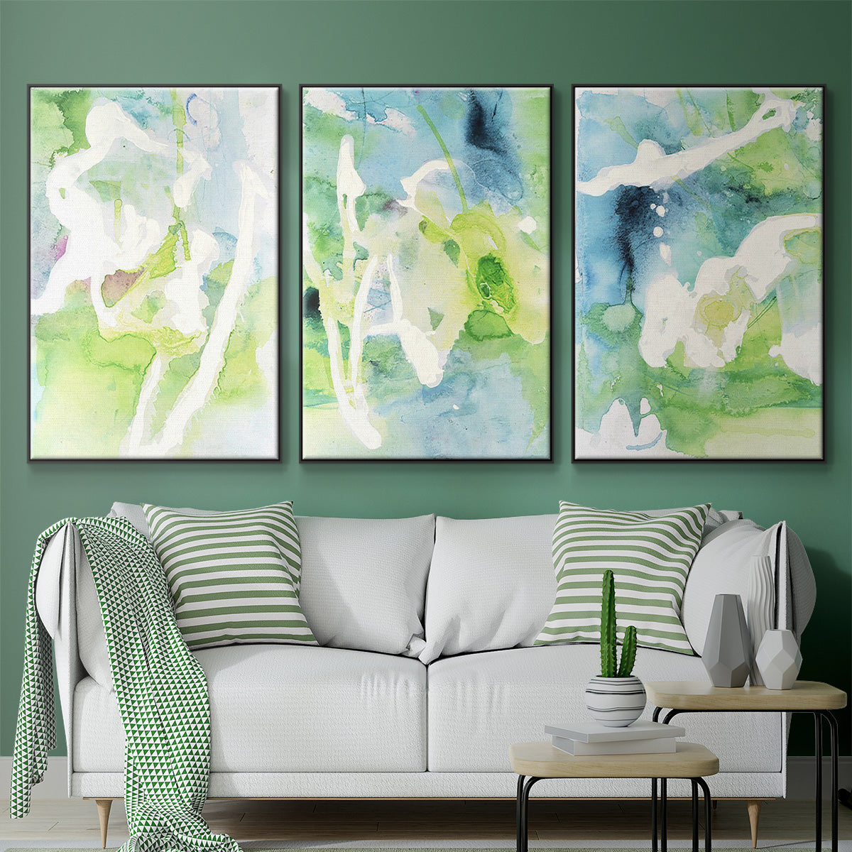Rising Above I - Floater Framed Canvas Set