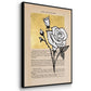 Floral Diary I - Floater Framed Canvas Set