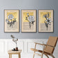 Floral Diary I - Floater Framed Canvas Set