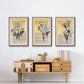 Floral Diary I - Floater Framed Canvas Set