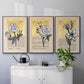 Floral Diary I - Floater Framed Canvas Set