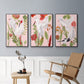 Birds in Motion I - Floater Framed Canvas Set