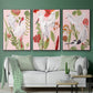 Birds in Motion I - Floater Framed Canvas Set