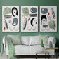 Collected Mindfulness I - Floater Framed Canvas Set
