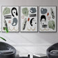 Collected Mindfulness I - Floater Framed Canvas Set