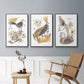 Glowing Garden at Dusk I - Floater Framed Canvas Set