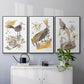 Glowing Garden at Dusk I - Floater Framed Canvas Set