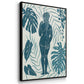 Moon Gazer I - Floater Framed Canvas Set