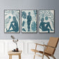 Moon Gazer I - Floater Framed Canvas Set