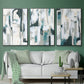 Sea Cavern Strata I - Floater Framed Canvas Set