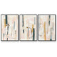Melon Litmus I - Floater Framed Canvas Set