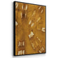 Turmeric Sunrise I - Floater Framed Canvas Set