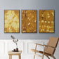 Turmeric Sunrise I - Floater Framed Canvas Set