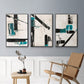 Geometry Notes I - Floater Framed Canvas Set