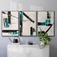 Geometry Notes I - Floater Framed Canvas Set