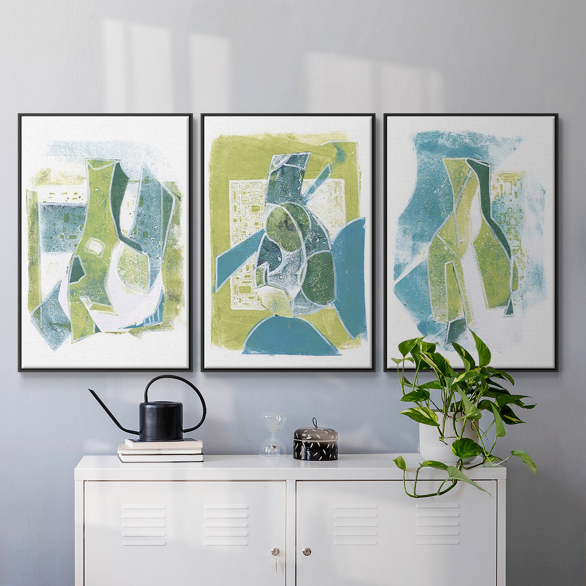 Jubilee Jugs III - Floater Framed Canvas Set