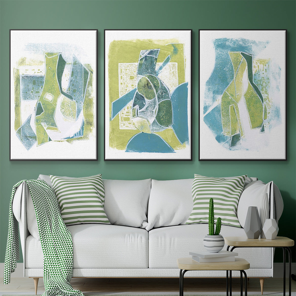 Jubilee Jugs III - Floater Framed Canvas Set