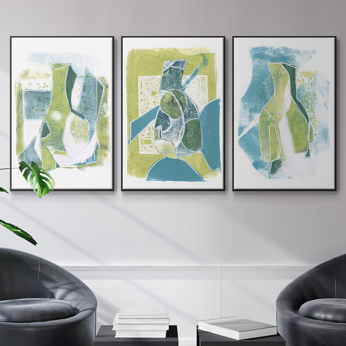 Jubilee Jugs III - Floater Framed Canvas Set