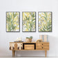 Sea Grass Fresco I - Floater Framed Canvas Set
