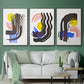 Shifting I - Floater Framed Canvas Set