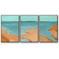 Out on the Sandbar I - Floater Framed Canvas Set