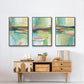 Radiant Horizon I - Floater Framed Canvas Set