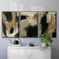 Baked Paintstrokes I - Floater Framed Canvas Set
