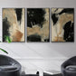 Baked Paintstrokes IV - Floater Framed Canvas Set