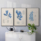 Blue Marine Algae VI - Floater Framed Canvas Set