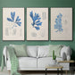 Blue Marine Algae VI - Floater Framed Canvas Set