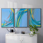 Circulating Flow I - Floater Framed Canvas Set