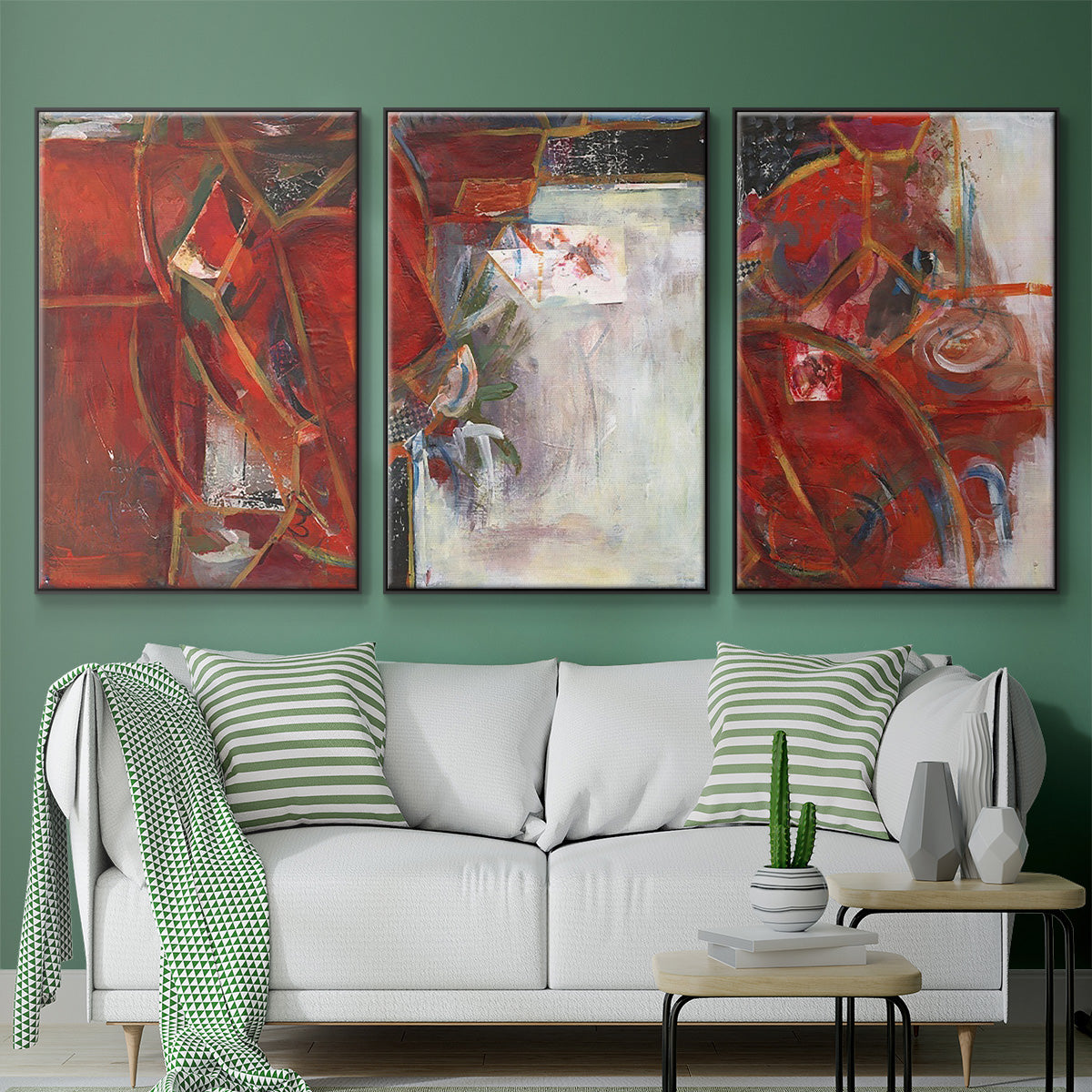 City Life I - Floater Framed Canvas Set