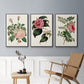 Pink Floral Mix I - Floater Framed Canvas Set
