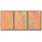 Peach Bliss I - Floater Framed Canvas Set