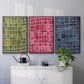 Square Bluff I - Floater Framed Canvas Set