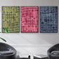 Square Bluff I - Floater Framed Canvas Set