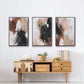 Unbleached Neutrals I - Floater Framed Canvas Set