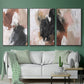 Unbleached Neutrals I - Floater Framed Canvas Set