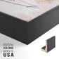 Unbleached Neutrals IV - Floater Framed Canvas Set