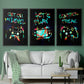 Gamer Tag I - Floater Framed Canvas Set
