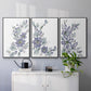 Periwinkle Patch I - Floater Framed Canvas Set